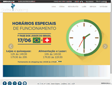 Tablet Screenshot of goianiashop.com.br